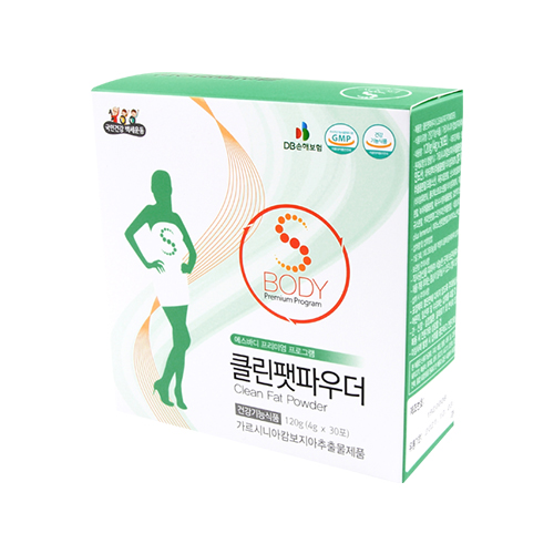 Clean fat powder